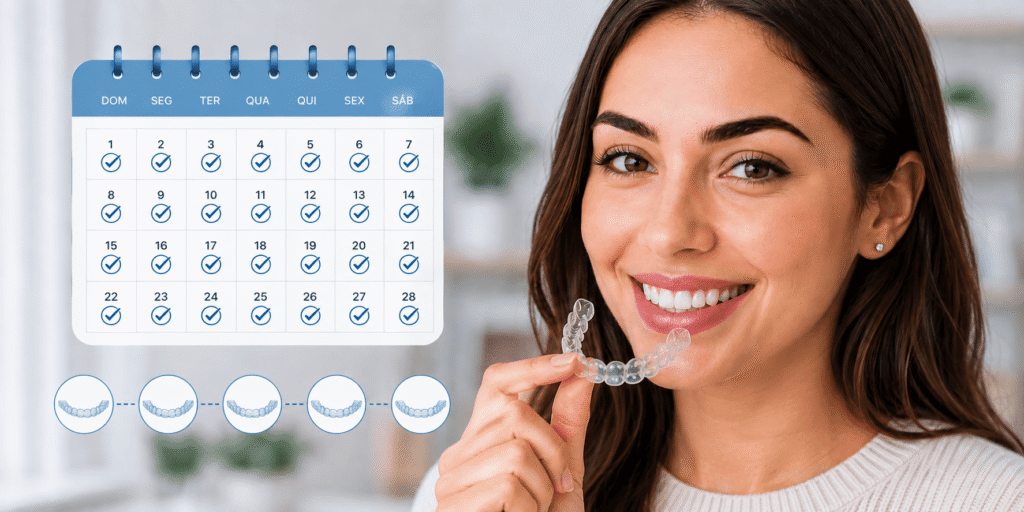 Quanto tempo dura o tratamento Invisalign