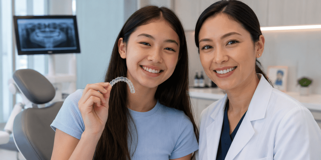 Invisalign adolescente