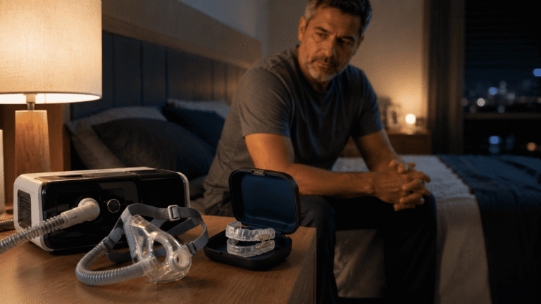 CPAP ou aparelho intraoral